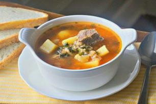 Суп харчо классический из свинины с картофелем