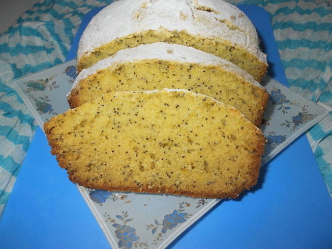 Кекс с маком в хлебопечке