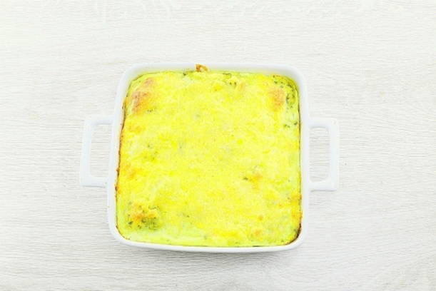 Цветная капуста с сыром и яйцом в духовке