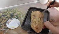 Утка с картошкой в духовке в рукаве