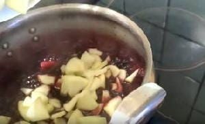 Варенье из яблок и черноплодной рябины на зиму