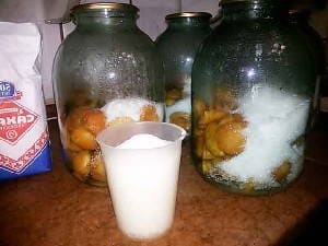 Компот из абрикосов на 3 литровую банку на зиму