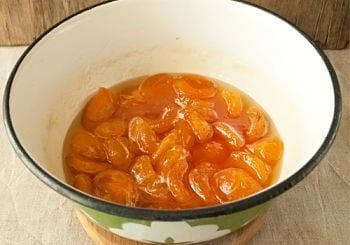 Янтарное варенье из абрикосов дольками на зиму