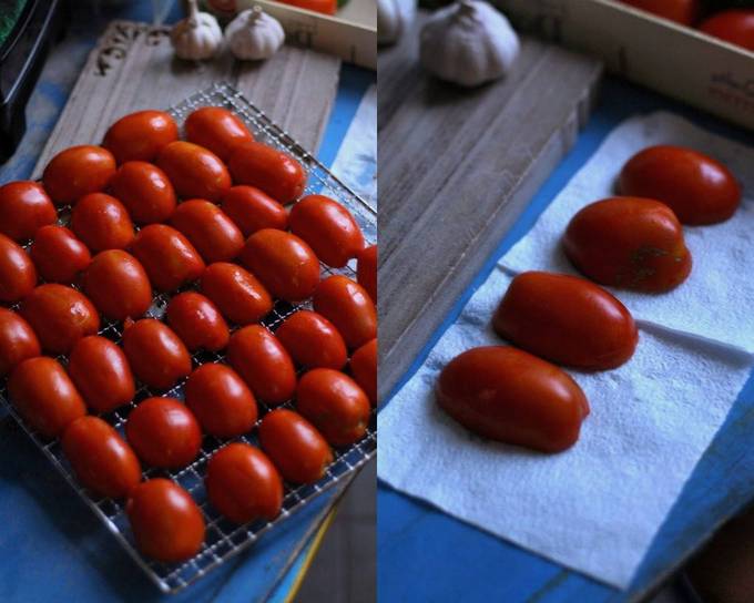 Вяленые помидоры в дегидраторе
