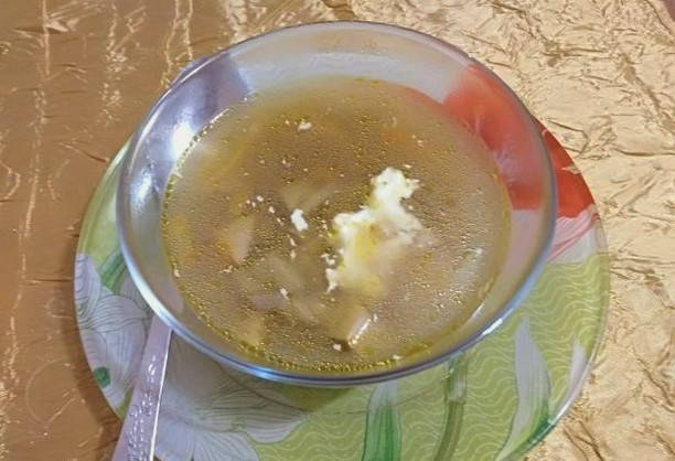 Суп из свежих белых грибов и перловкой
