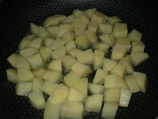 Подберезовики с картошкой в сметане