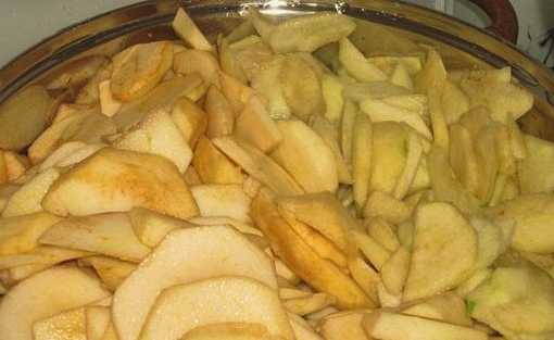 Пюре из груш и яблок для детей на зиму