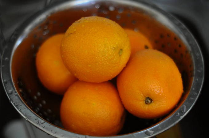Янтарное варенье из груш с апельсином