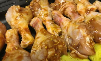 Куриные ножки в медово-горчичном соусе в духовке