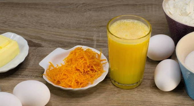 Апельсиновый кекс с пропиткой