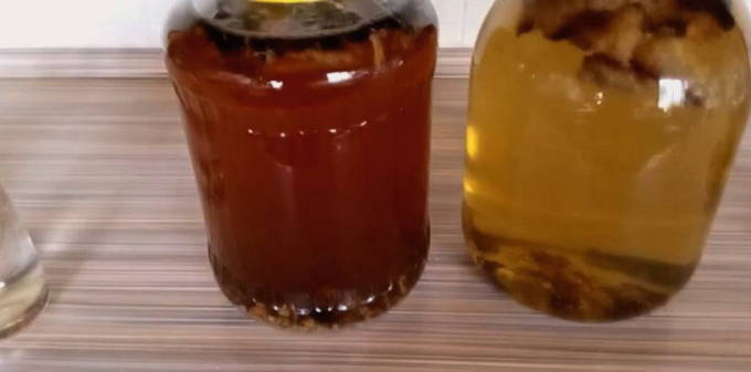Квас из березового сока с медом без дрожжей