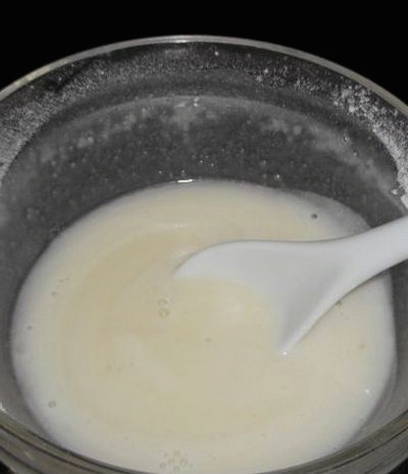 Белая глазурь для кулича из сахара и молока