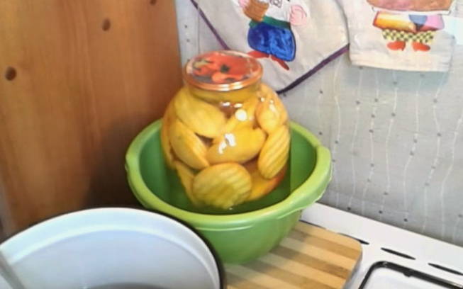 Персиковый компот без косточек на 3-х литровую банку на зиму