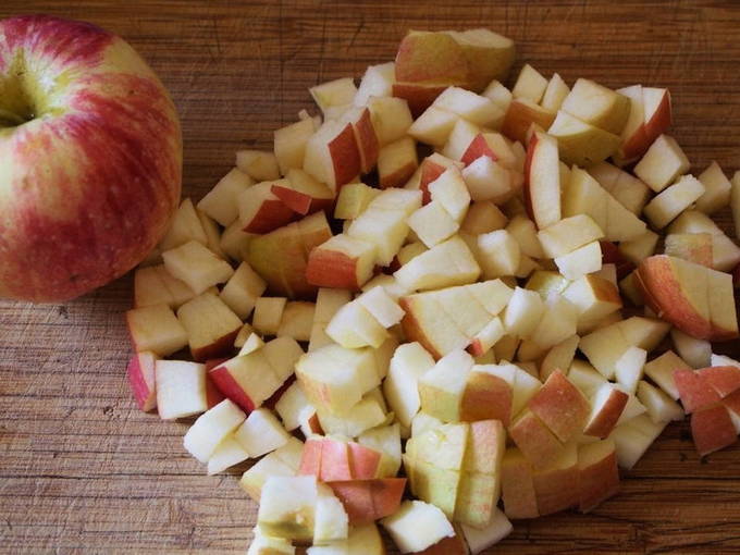 Яблочная начинка для пирожков из свежих яблок