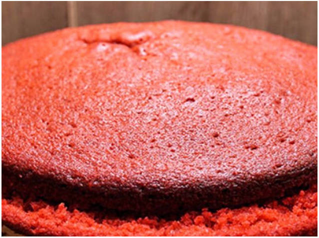 Торт красный бархат с кремом-чиз