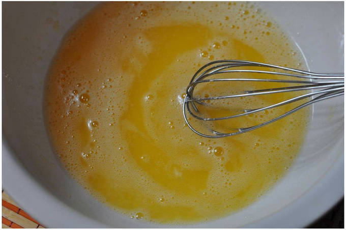 Цветная капуста с яйцом на сковороде