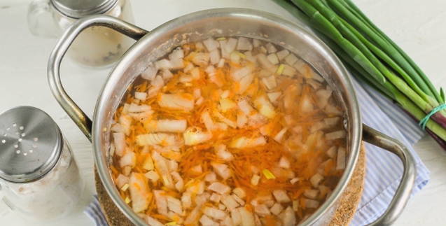 Классический суп с фрикадельками и картошкой