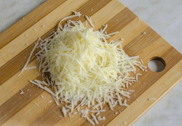 Креветки со спагетти в сливочном соусе