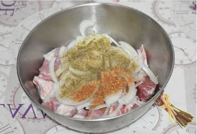 Маринад для жарки свинины на сковороде