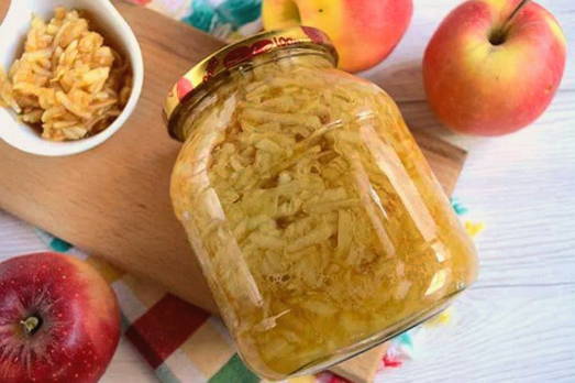 Начинка для пирога из свежих яблок