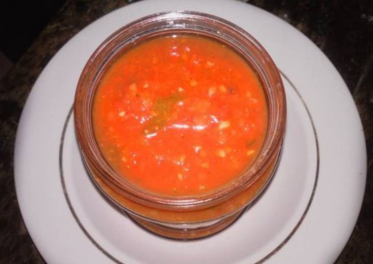 Соус из помидоров и кабачков на зиму