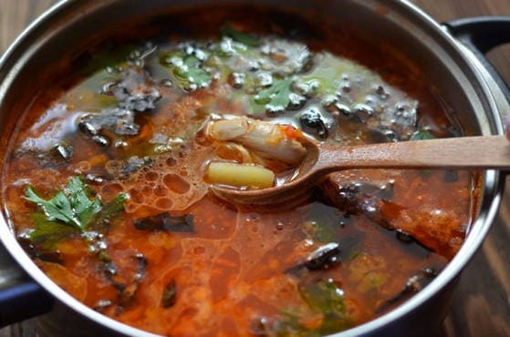 1. Постный овощной суп-пюре