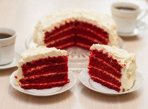 Торт Красный бархат - 5 простых рецептов в домашних условиях с фото пошагово