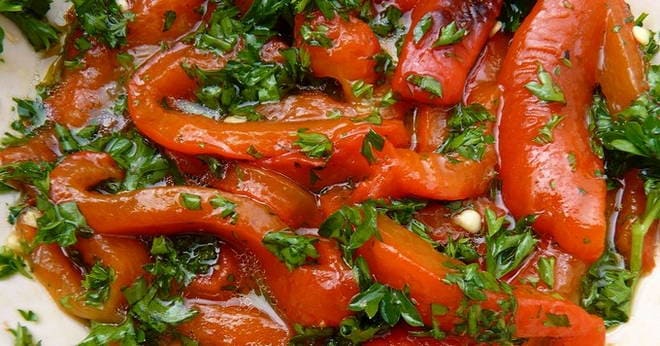Маринованный болгарский перец на зиму. Рецепт с фото