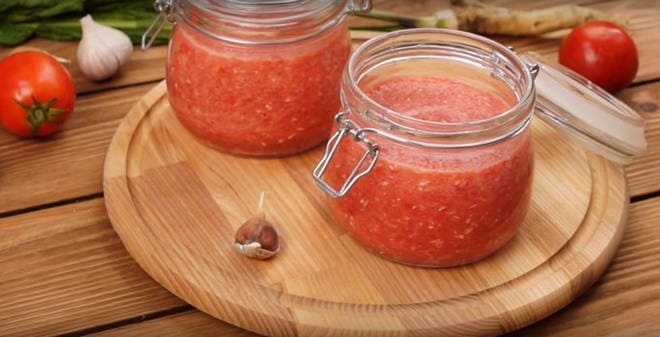 Хренодер с помидорами на зиму - 5 рецептов с фото пошагово