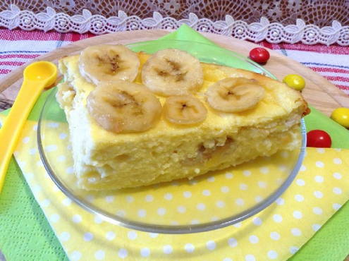 Творожная запеканка с бананом, пошаговый рецепт с фото от автора juliadr