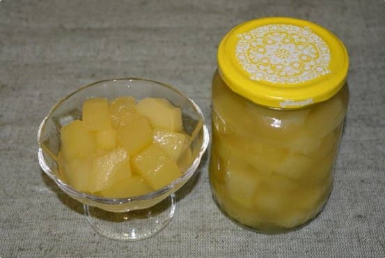 Кабачки в ананасовом соке на зиму