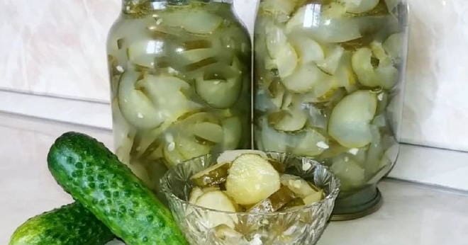 Салат из огурцов без стерилизации на зиму - 5 рецептов с фото пошагово
