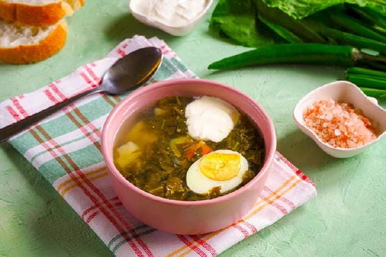 Щавелевый суп с яйцом: классический рецепт с фото пошагово