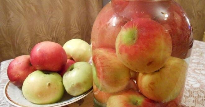 Моченые яблоки на 3 литровую банку - 5 рецептов с фото пошагово