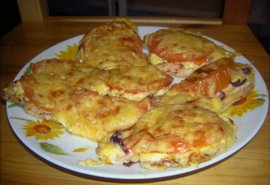 Куриные отбивные с помидорами и сыром в духовке рецепт с фото на webmaster-korolev.ru