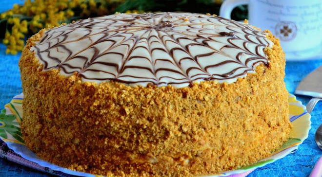 Торт «Пломбир» без выпечки и без миксера: простой рецепт от Бабушки Эммы
