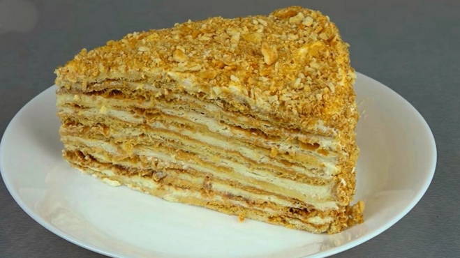 Торт медовик с заварным кремом рецепт