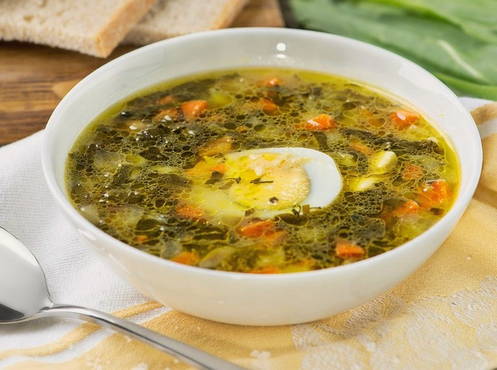 Щавелевый суп, пошаговый рецепт на ккал, фото, ингредиенты - bellaira