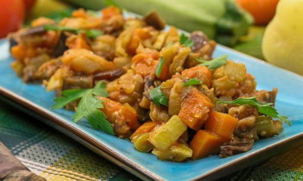 рецепт овощное рагу на сковороде | Дзен