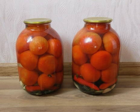 Соленые помидоры на 3 литровую банку