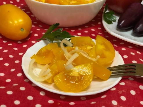 Желтые помидоры на зиму — самые лучшие рецепты заготовок