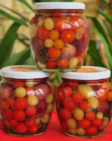 Консервированные помидоры, вкусных рецептов с фото Алимеро
