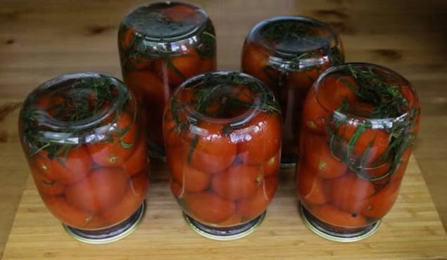 Вкусный Рецепт: Засоленные помидоры без уксуса