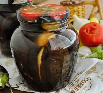 Овощное рагу с баклажанами, помидорами и перцем на зиму рецепт с фото пошагово