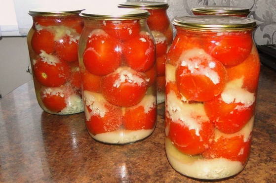 Мамины помидоры маринованные на зиму на 3 литровую банку