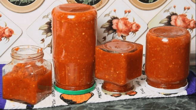 Аджика с морковью и помидорами и перцем на зиму лучшие рецепты приготовления