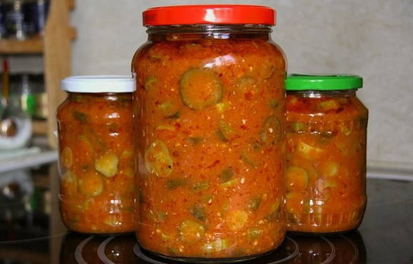 Огурцы с томатной пастой на зиму - 6 рецептов с фото