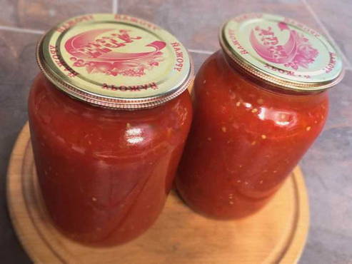 Кетчуп из помидоров с болгарским перцем пальчики оближешь на зиму