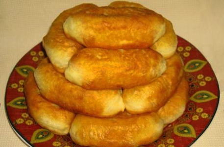 Пирожки печеные с картофелем