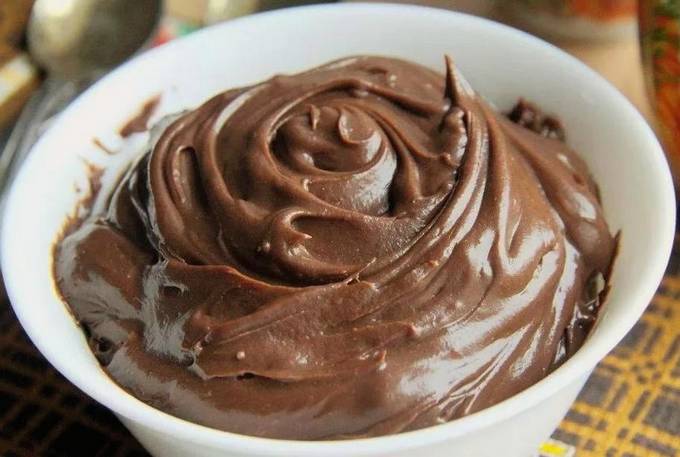 шоколадный крем для блинного торта
